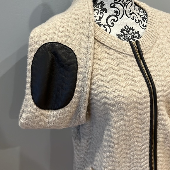Tory Burch, beige wool sweater - Picture 4 of 5